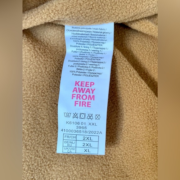 Atlas for Men Jacket UK LARGE Faux-Suede/Microfleece/Gorpcore/Outdoor/Casual - Picture 9 of 10